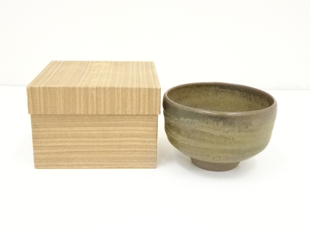 JAPANESE TEA CEREMONY / TEA BOWL CHAWAN / SOBA GLAZE 